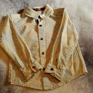Boys button up shirt